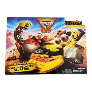 Monster Jam Mini Jams‎ Venom Velocity Scorpion Playset w/ Trucks